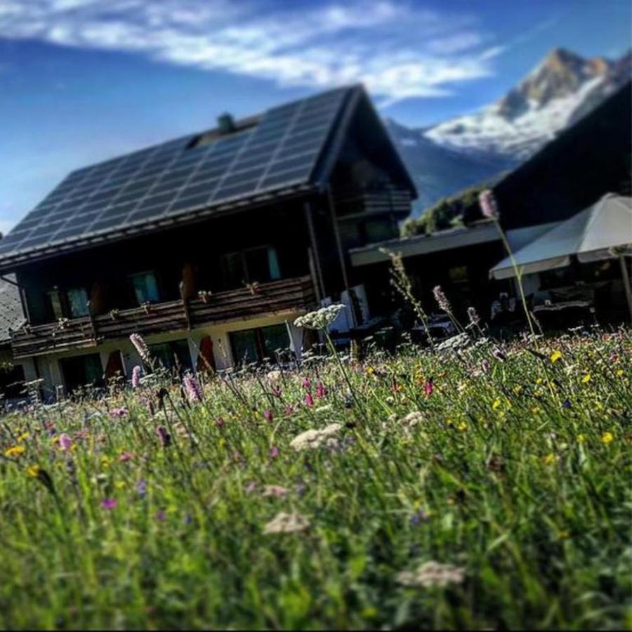 Hotel Restaurant Buerchnerhof Bürchen エクステリア 写真
