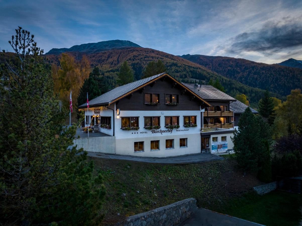 Hotel Restaurant Buerchnerhof Bürchen エクステリア 写真